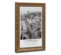 Liverpool Travel, Liverpool Poster Canvas Poster Bedroom Decor Landscape Office Room Decor Gift 16" L X 24" W