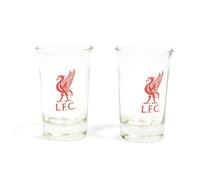 Liverpool Two Pack Word Mark Shot Glasses
