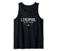 Liverpool UK United Kingdom Flag Tank Top