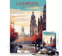 Liverpool United Kingdom Jigsaw Puzzles for Adults 1000 Piece Memory Boost Peaceful Hobby Festive Present size 38x52cm