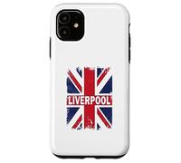 Liverpool - Vintage Union Jack British Flag Case for iPhone 11