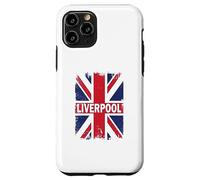 Liverpool - Vintage Union Jack British Flag Case for iPhone 11 Pro