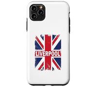 Liverpool - Vintage Union Jack British Flag Case for iPhone 11 Pro Max