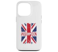 Liverpool - Vintage Union Jack British Flag Case for iPhone 13 Pro