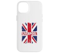 Liverpool - Vintage Union Jack British Flag Case for iPhone 14 Plus
