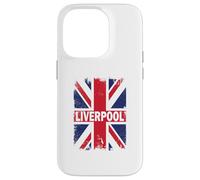 Liverpool - Vintage Union Jack British Flag Case for iPhone 14 Pro
