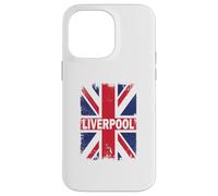 Liverpool - Vintage Union Jack British Flag Case for iPhone 14 Pro Max