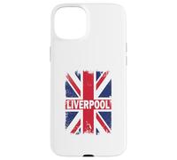 Liverpool - Vintage Union Jack British Flag Case for iPhone 15 Plus