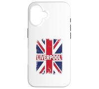 Liverpool - Vintage Union Jack British Flag Case for iPhone 16