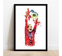 Liverpool - Virgil Van DIJK Champions League - Framed Football Art Print