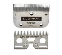 Liveryman A2 Blade Sets - Cutter and Comb Fine 1.5mm
