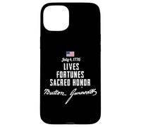 Lives Fortunes Sacred Honor July 4 1776 Case for iPhone 15 Plus