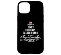 Lives Fortunes Sacred Honor July 4 1776 Case for iPhone 15 Plus