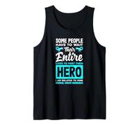 Lives Meet Their Hero I'm Related Mine Cervical Cancer Tank Top