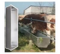Livestock Animal Feeder for Outside, Small Feeding Trough Bowl & Watering Tub for Horses/Goats/Calves/Pig, Livestock Essentials(L 39 2/5" (100cm))