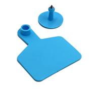 Livestock Blank Ear Tags 100pcs Large PE Precision Animal Identification Blank Ear Tags for Cattle, Pigs, Deer, Camels, Horses Blue small200pcs