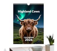 Livestock Calendar 2026 - Giftable Planner Thick Paper for Home Office | Nature Calendar for Organizing and Planning | for Animal Lovers, Adults, Family, Friends and Women