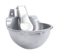 Livestock Drinking Water Bowl Durable Alloy Easy Installation Automatic Waterer for Cattle Goat Sheep 1 Unit