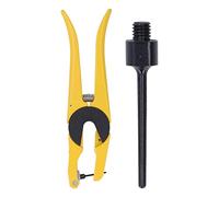 Livestock Ear Tag Applicator, Livestock Ear Tag Pliers Universal, Clamp Animal Identification Card Installation Tools for Animal Cattle Pig Goat Sheep Lamb Ear Tags Tool(Yellow)