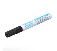 Livestock Ear Tag Marker Pen, Black Permanent Ear Tag Marking Pen with Waterproof Ink for Cattle Cow Calf Goat Sheep Pig Identification, 5.7in