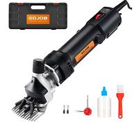 Livestock Electric Clipper,690w Professional Sheep Shearing Clippers, Pet Farm Supplies for Shaving Fur Wool in Sheep, Goats, Cattle, Farm Livestock Pet (Black)