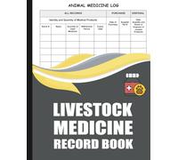 Livestock Medicine Record: Simple Veterinary Treatment Records for Farm Animals