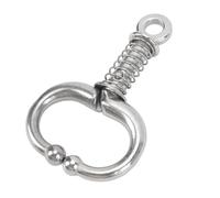 Livestock Nose Ring, Stainless Steel Bull Nose Clip Cow Nose Plier for Cattle Safety and Comfort Easily Fixed on Cattle Nose Without Drilling Holes, Livestock Nose Ring (S