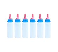 Livestock Nursing Bottles 6PCS Extended Spout for Suckling Small Sheep Piglets Horse Baby Horse Feeding Bottle