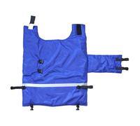 Livestock Protector Blanket - Goat Protector Blanket, Waterproof Calf Blanket | Blue Thickened Calf Saver Jacket, Oxford Fabric Sheep Cover Cow Water Proof Clothes Windproof, Belly Warming Coat