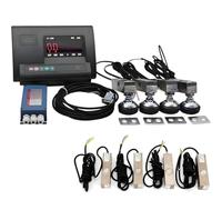 Livestock Scale Kit,High Precision 3000kg/6600lbs Animal Pallet Scale with Steel Beam Compression Load Cell,Backlight Lcd Weighing Indicator & 4-Wire Junction Box for Cattle,Pigs