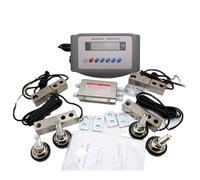 Livestock Scale Kit, High Precision Indicator,4 Load Cells With A Capacity Of 0.05 T/1/2 /3 Ton Loadometer Floor Scales,Cattle Pigs Goats Sheep Animal Scales,Weight Indicator Kit