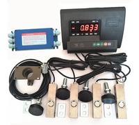 Livestock Scale Kit with High Precision Weighing Indicator, Waterproof Floor Scale for Cattle, Sheep, Pigs, and Goats, Supports Up to 17637 Lbs
