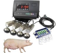 Livestock Scale Load Cell, High Precision for Cattle, Goats, Pigs, with LCD Backlight Display for Accurate Weight Measurement