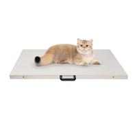 Livestock Scale Scale, 300KG/660Lbs Heavy Duty Digital Large Pet Electronic Veterinary Scale, Large Platform 40.5×20.6 inch Stainless Steel Postal Shipping Scale Animal Dog Pig Scale Goat Weight Scale