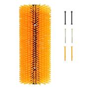 Livestock Scratch Brushes, Full Massage Grooming Brush, Emotionally Soothing, Relieves Itching on Back of Livestock Brushes for Horse, Cattle, Sheep, Pig(C)