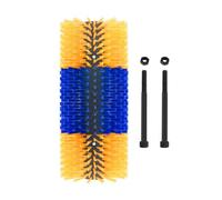 Livestock Scratch Brushes,Wall Mounted Horse Scratch Brushes Kit,Relieve Itching on The Back of Livestock,Suitable for Livestock,Horse,Cattle,Sheep,Pig Yellow
