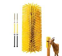 Livestock Scratching Brush | Scratching Soft Bristles Massager,Horses Goat Scratcher Brush Toys | for Cattle Dog Sheep Farm Stable Stall Barn Pasture Shed Playground