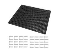 Livestock Scratching Post, Goat Grooming Brush, Heavy-Duty Farm Scratching Pad, 36 x 30 cm/55 x 50 cm, Grooming Brushes Itch Relief Soft Touch Mat for Farming Animals