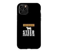 Livestock Show - Judge Walked By Steer Stepped On Me Case for iPhone 11 Pro