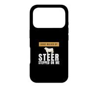 Livestock Show - Judge Walked By Steer Stepped On Me Case for iPhone 17 Pro