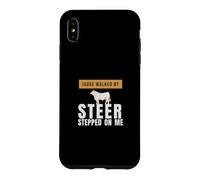 Livestock Show - Judge Walked By Steer Stepped On Me Case for iPhone XS Max