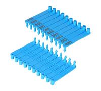 Livestock Tags, 100pcs Livestock Ear Tag Earring Clamp Pig Cattle Sheep Rabbit Identification Breeding(101-200)
