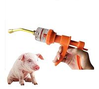 Livestock Vaccination Gun - 50ml Semi-Automatic Injector for Cattle, Goat, Pig, and Other Animals, Efficient Veterinarian Syringe for Easy Injection