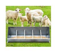 Livestock Water Trough, Stainless Steel Large Capacity for Pigs, Sheep, Cattle, and Alpacas - Durable Farm Feeding Solutions for Livestock