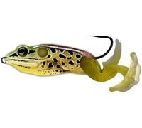 LiveTarget The Ultimate Frog Stride Bait 2 1/2", 1 Oz, Emerald/Brown
