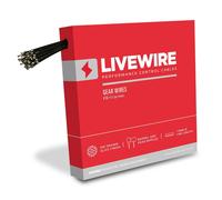 Livewire Road, Hybrid and MTB Gear (Galvanised/Stainless Steel) Cables or Outer - Galvanised Gear Cable One