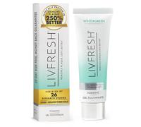 LIVFRESH Toothpaste Gel, Clinically Proven to Remove Plaque 250% Better, Improves Gum Health 190% Better, Prevents & Reduces Tartar, Freshens Breath, SLS Free Dental Gel, Wintergreen