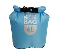 LivGrain Kayaking Dry Bag 6L 12L Waterproof Sack for Rafting Canoeing - 210T Fabric Storage with Rectangular Base Design(Bule 6L)