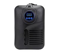 LIVHOME 12V Digital Tyre Inflator Portable Air Compressor 250 PSI Car Tyre Pump with LED Display, Auto Shut Off & 3 Piece Adaptor Kit for Cars Motorbikes Bikes Inflatables