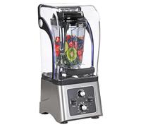 LIVHOME 2.5L Commercial Blender, Powerful Professional Bar Blender with Sound Enclosure, Heavy Duty Juicer for Smoothies, Milkshakes, Cocktails, 2200W High-Performance Blender for Home and Commercial